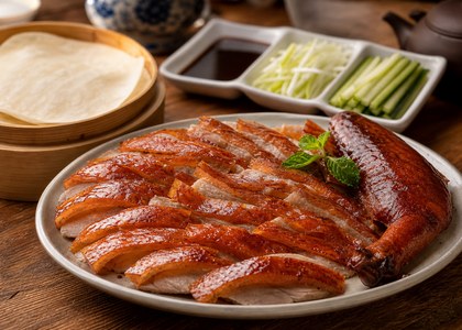 Peking duck and Beijing local food